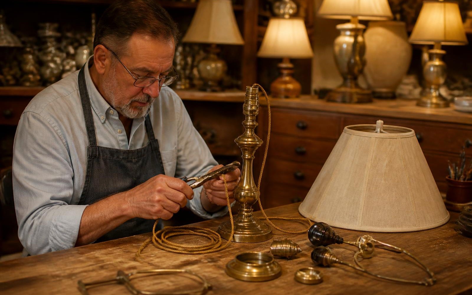 Lamps repaired and restored for customers in Denver, Colorado